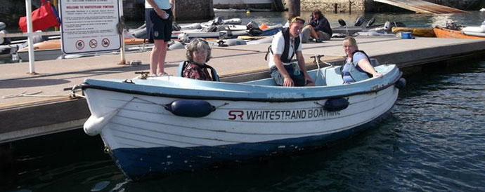 Whitestrand Boat Hire in Salcombe 